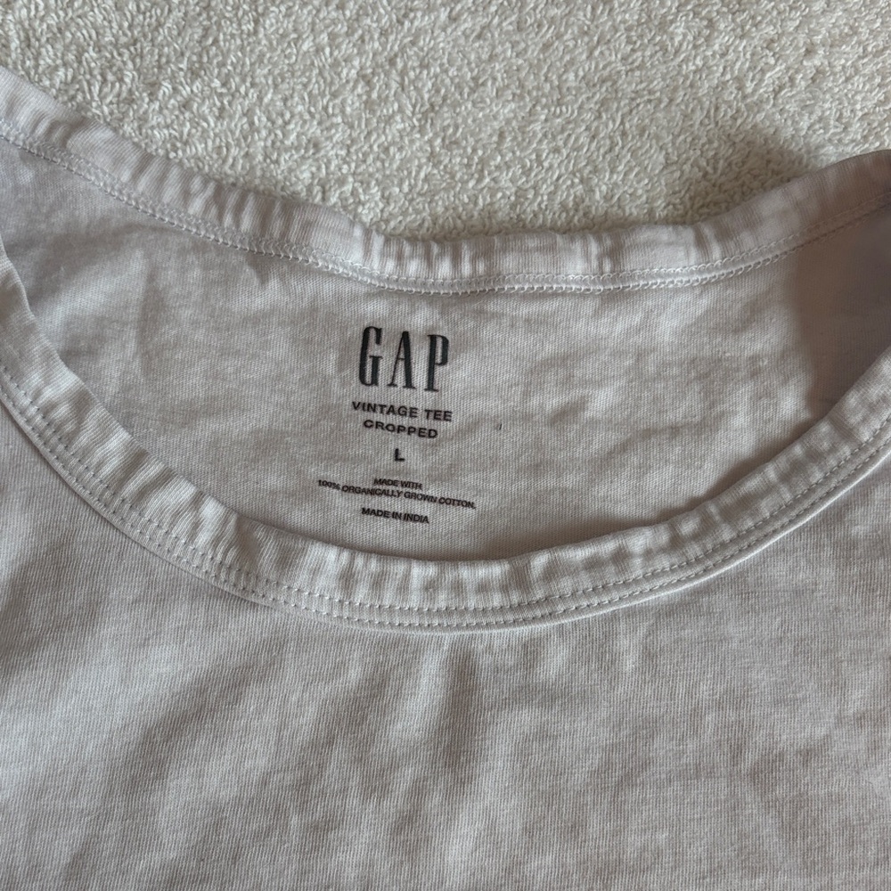 GAP White Crop Top - Picture 6 of 7